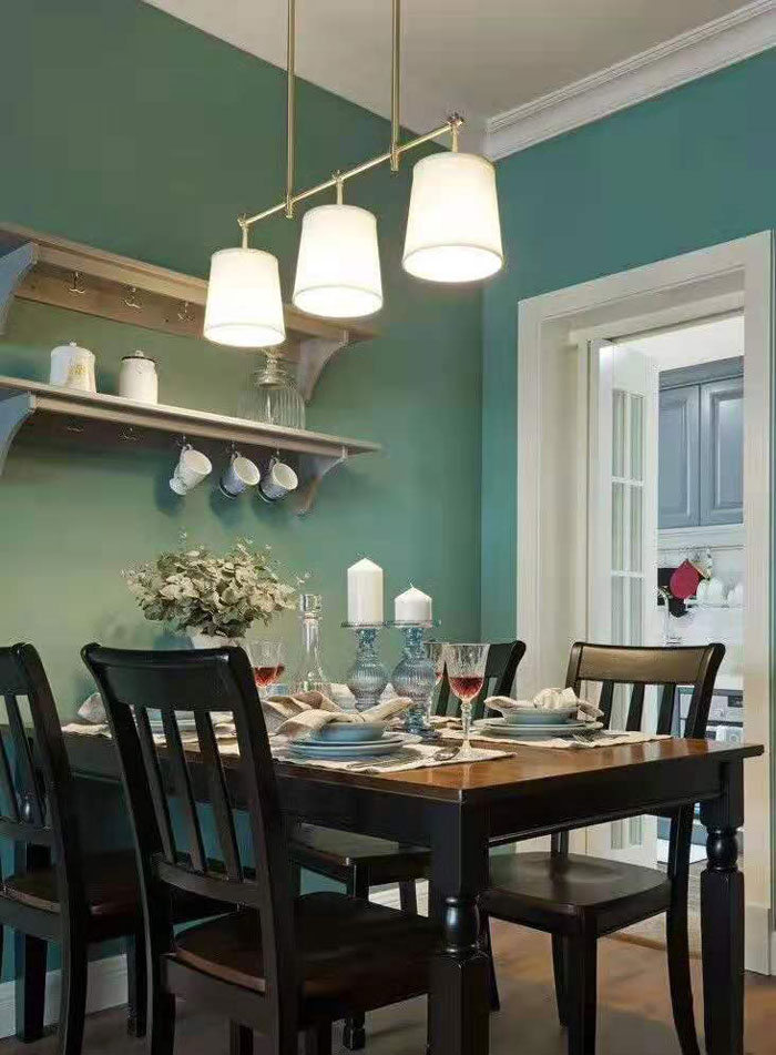 美式蛋壳光水漆