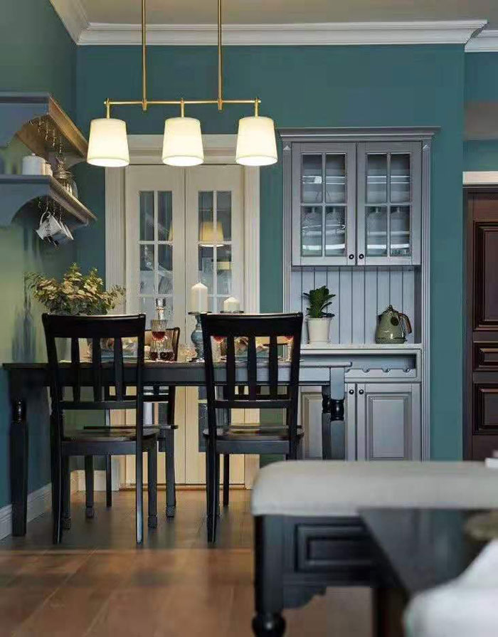 美式蛋壳光水漆