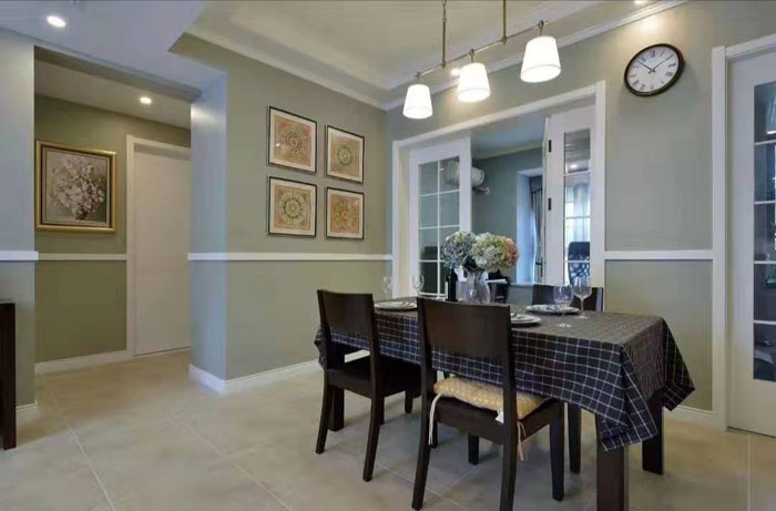 美式蛋壳光水漆